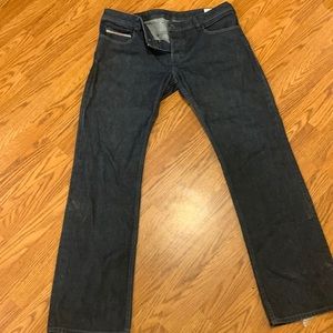 Diesel Mens Button Fly Jeans Size 38